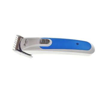 Masina de tuns parul si barba pro gemei , 3-6mm, cu baterie aa reincarcabila, alba cu albastru