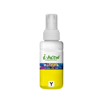 Flacon cerneala i-aicon t6644 galben, compatibil cu epson ecotank