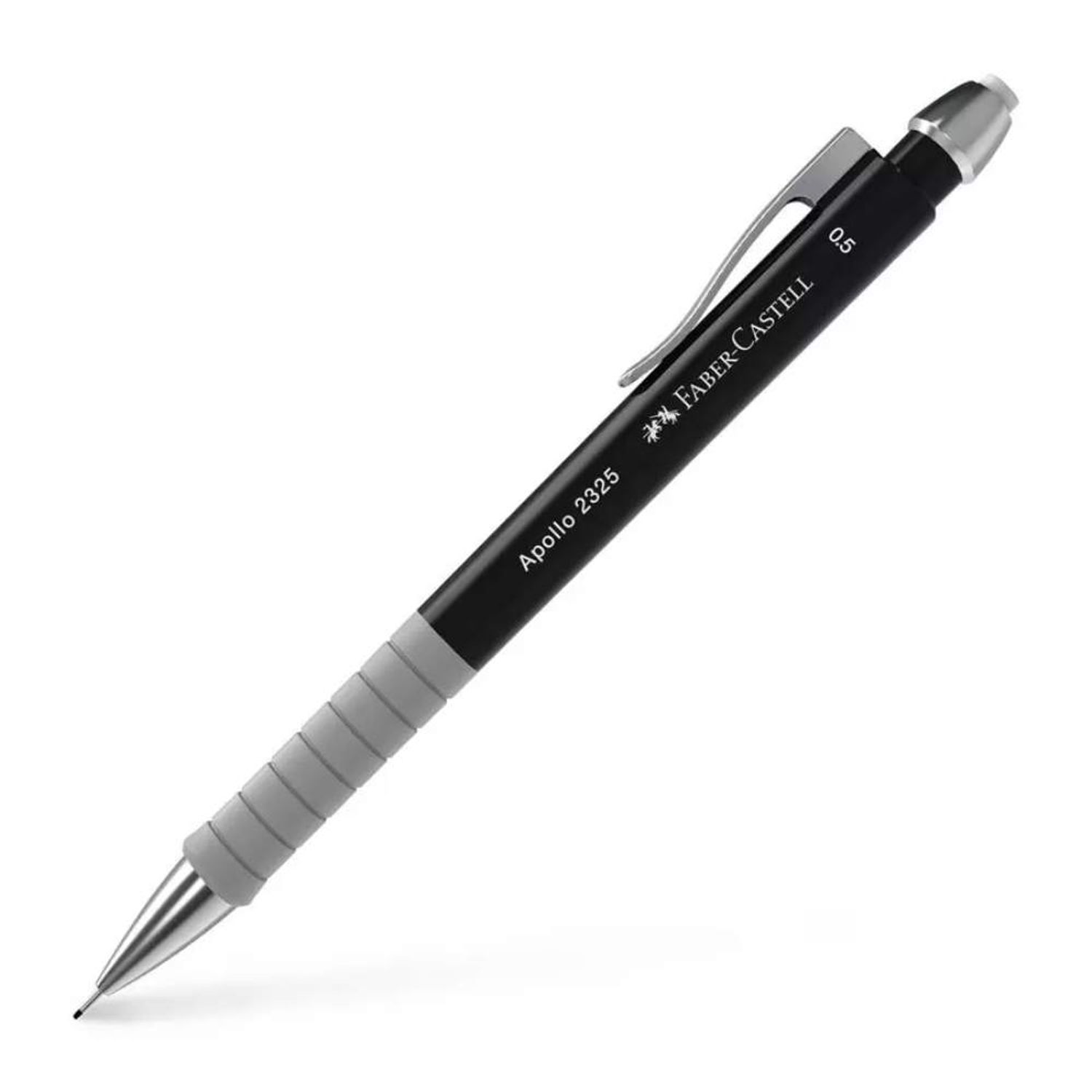 Creion Mecanic Apollo Faber-Castell, Mina 0.5 mm, Negru, Creioane Mecanice, Creioane Faber-Castell, Creion cu Mina, C fotografia produsului