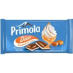 Ciocolata Primola Duo Caramel &amp; Frisca, 89 g fotografia produsului