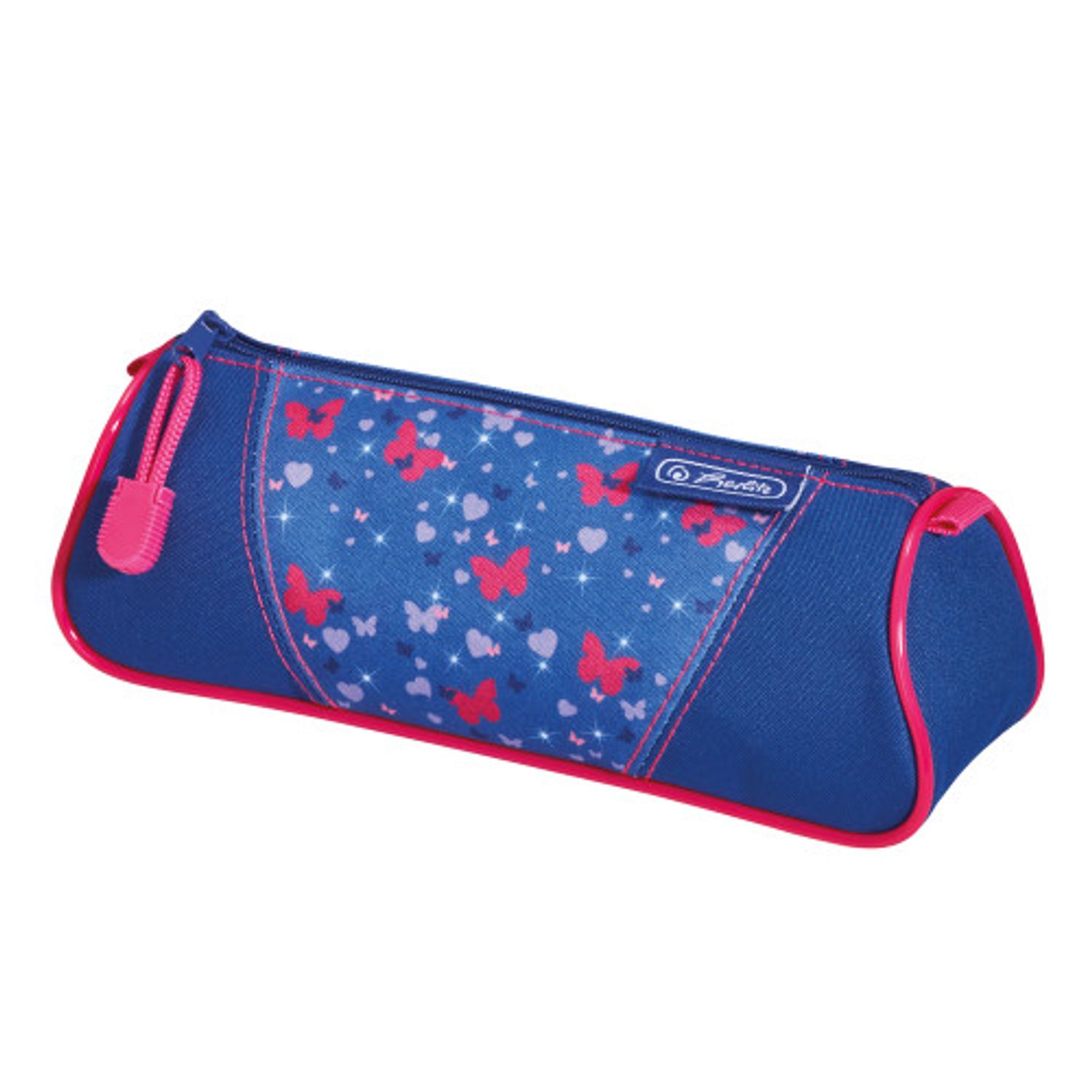 Necessaire Triunghiular Motiv Butterfly Dance fotografia produsului