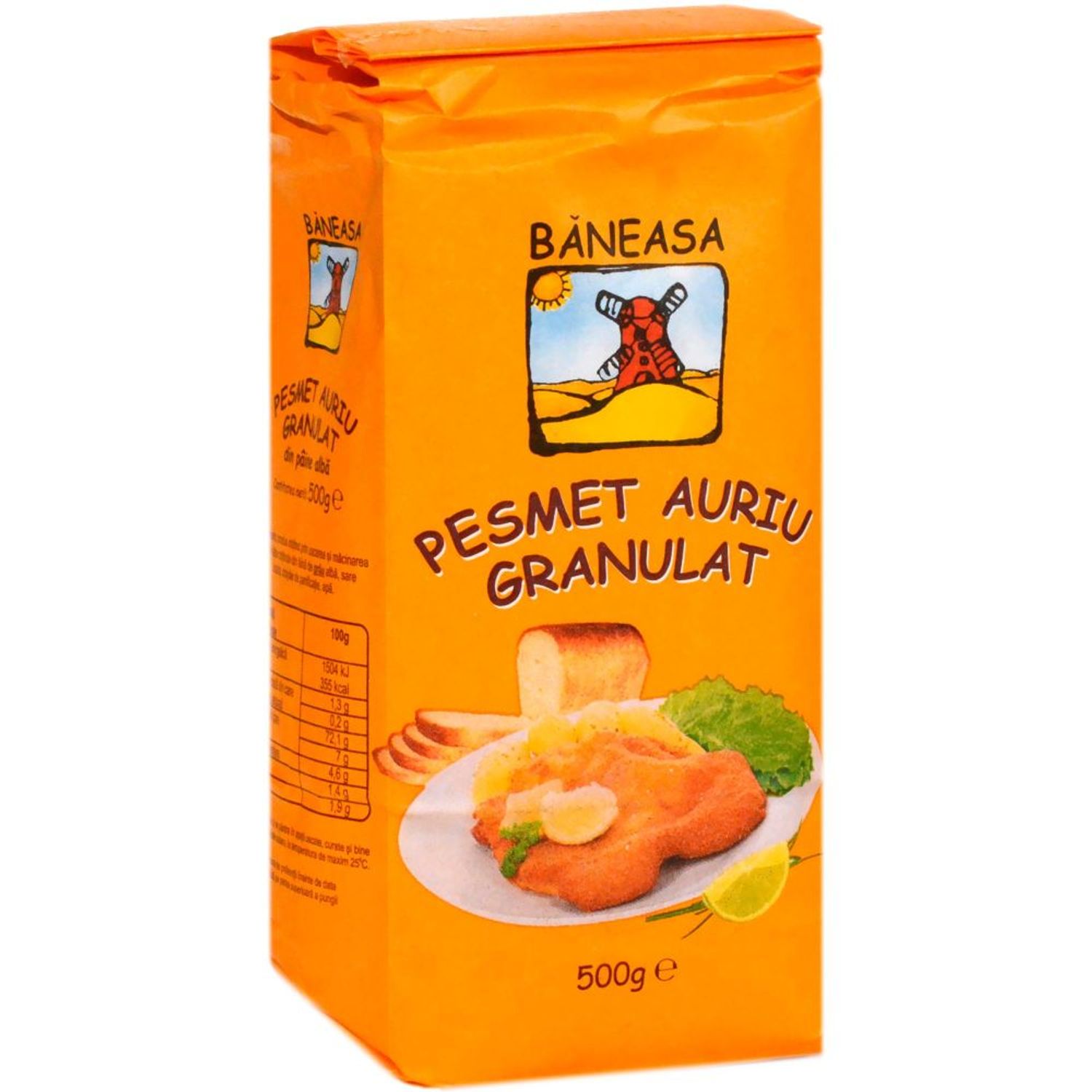 Pesmet Auriu Granulat Baneasa, 500 g fotografia produsului