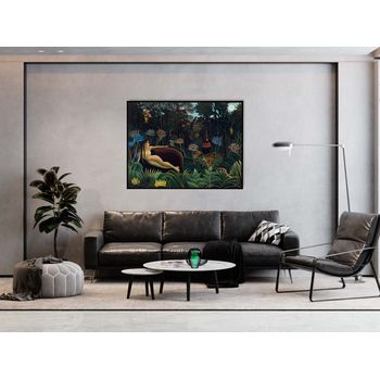 Tablou canvas, intaglio, color, modern, the dream de henri rousseau, print pe panza premium, pentru living hrs07-2