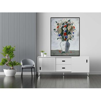 Tablou canvas, intaglio, color, clasic, flori de primavara, print pe panza premium, pentru living, hol, bucatarie flrc16-1