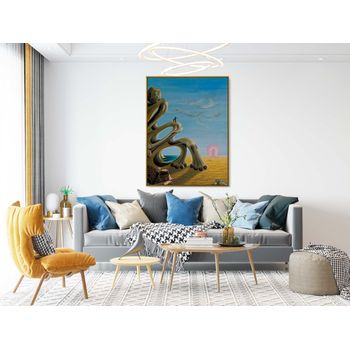 Tablou canvas, intaglio, color, suprarealism, revelatie, print pe panza premium, pentru living, hol sdl15-1