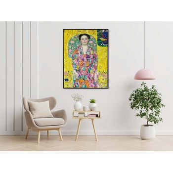 Tablou canvas, multicolor, intaglio, modern, portrait of eugenia primavesi, de gustav klimt, print pe panza premium, pentru livi