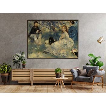 Tablou canvas, intaglio, color, clasic, henriot family de pierre renoir, print pe panza premium, pentru living