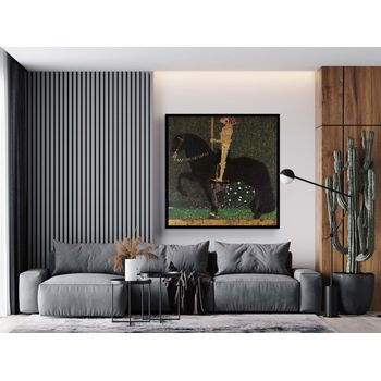 Tablou canvas, intaglio, multicolor, modern, struggle, de gustav klimt, print pe panza premium, pentru living