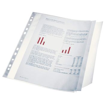 Set 10 Folii Protectie Documente A4, 100 Microni