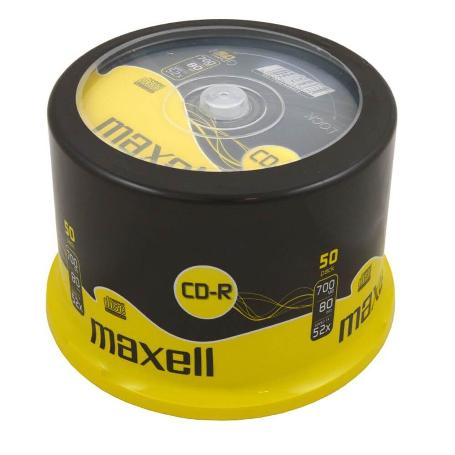 Set 50 CD-R Inscriptibil Maxell, Capacitate 700 Mb fotografia produsului