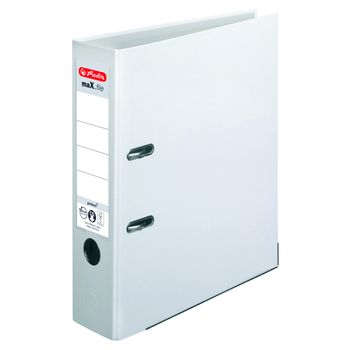 Biblioraft a4 8cm pp alb herlitz