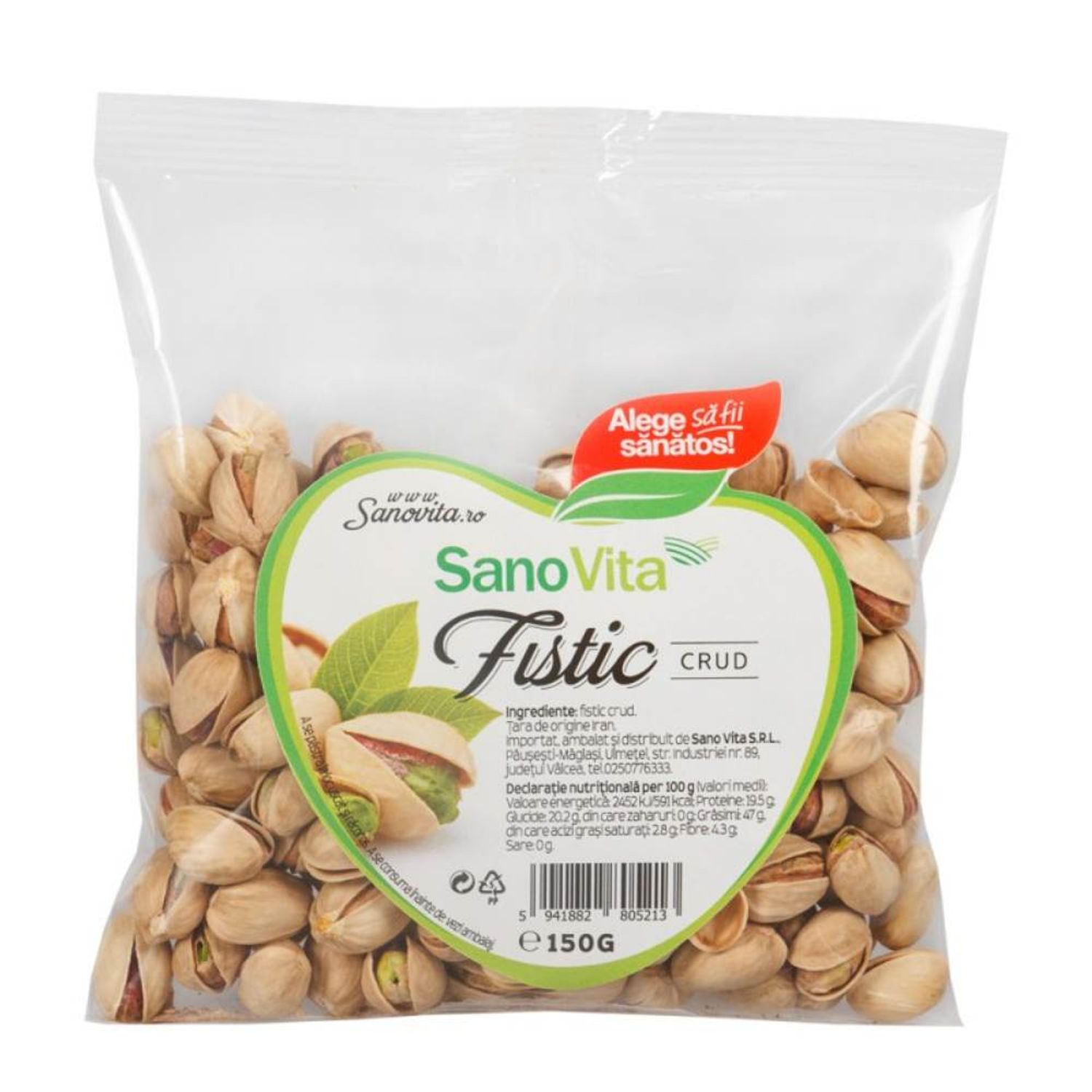 Fistic Crud Sano Vita, 150 g fotografia produsului