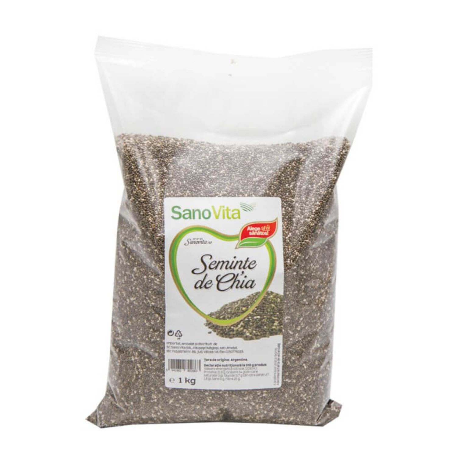Seminte de Chia Sano Vita, 1Kg fotografia produsului