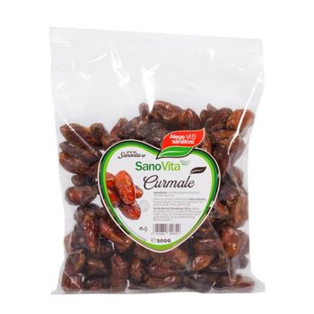 Curmale fara samburi sano vita 500 g, curmale uscate fara samburi