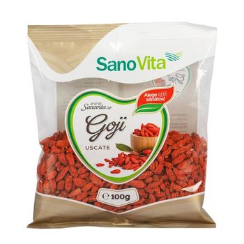 Goji Berries Uscate Sano Vita 100 g, Fructe Goji Uscate elefant.ro Alimentare & Superfoods