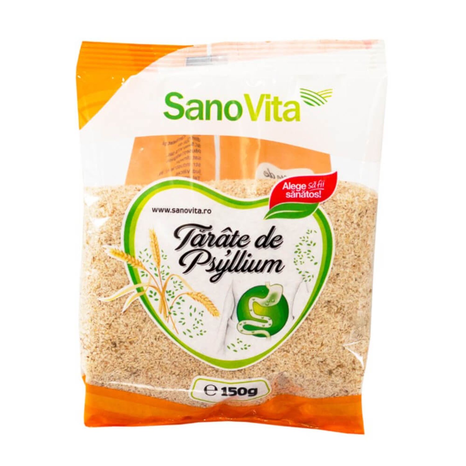 Tarate de Psyllium Sano Vita, 150g fotografia produsului