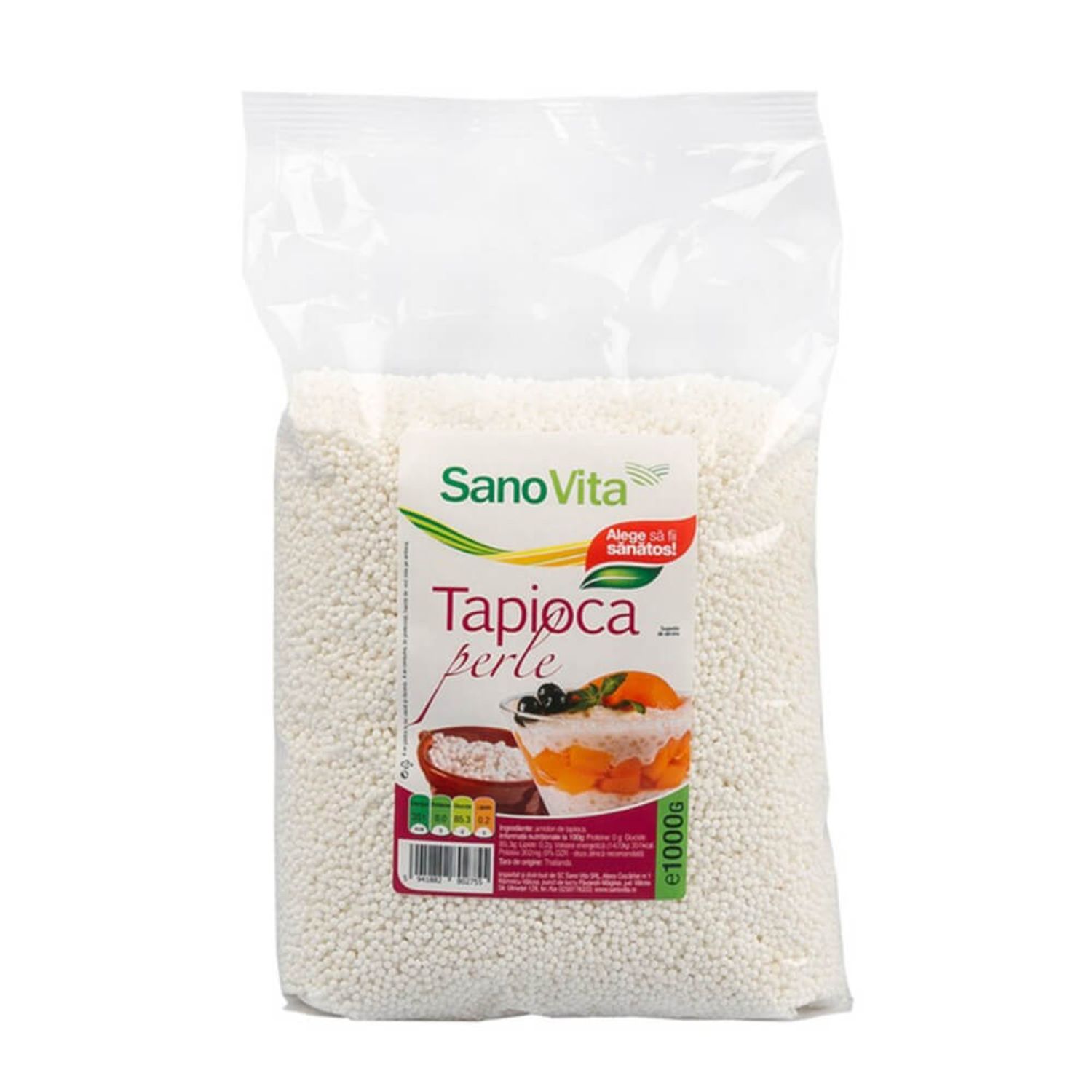 Tapioca Perle Sano Vita, 1Kg fotografia produsului