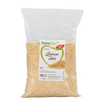 Quinoa Alba Sano Vita 1Kg, Quinoa Sano Vita elefant.ro Alimentare & Superfoods