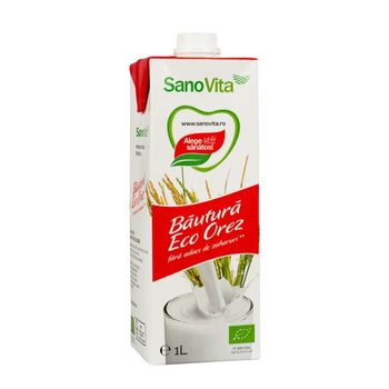 Bautura din Orez Sano Vita Eco, 1 L elefant.ro Alimentare & Superfoods