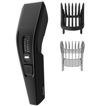 Aparat de tuns electric profesional philips cu lame din otel inoxidabil,curatare usoara,negru