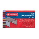 Agrafe capsator Herlitz 24/6, 1000 buc/cutie fotografia produsului