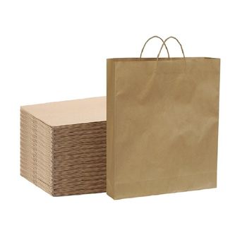 Sacose din hartie natur, dimensiune 28x17x27 cm, hartie natur, sh2827v1