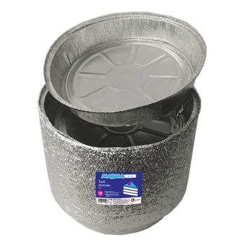 Tavite rotunde aluminiu, 23x5 cm