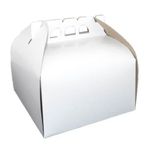 Set 25 Cutii Albe pentru Tort CT2, 27x27 cm fotografia produsului