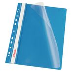 Dosar Plastic cu Sina si Multiperforatii Esselte, Albastru fotografia produsului