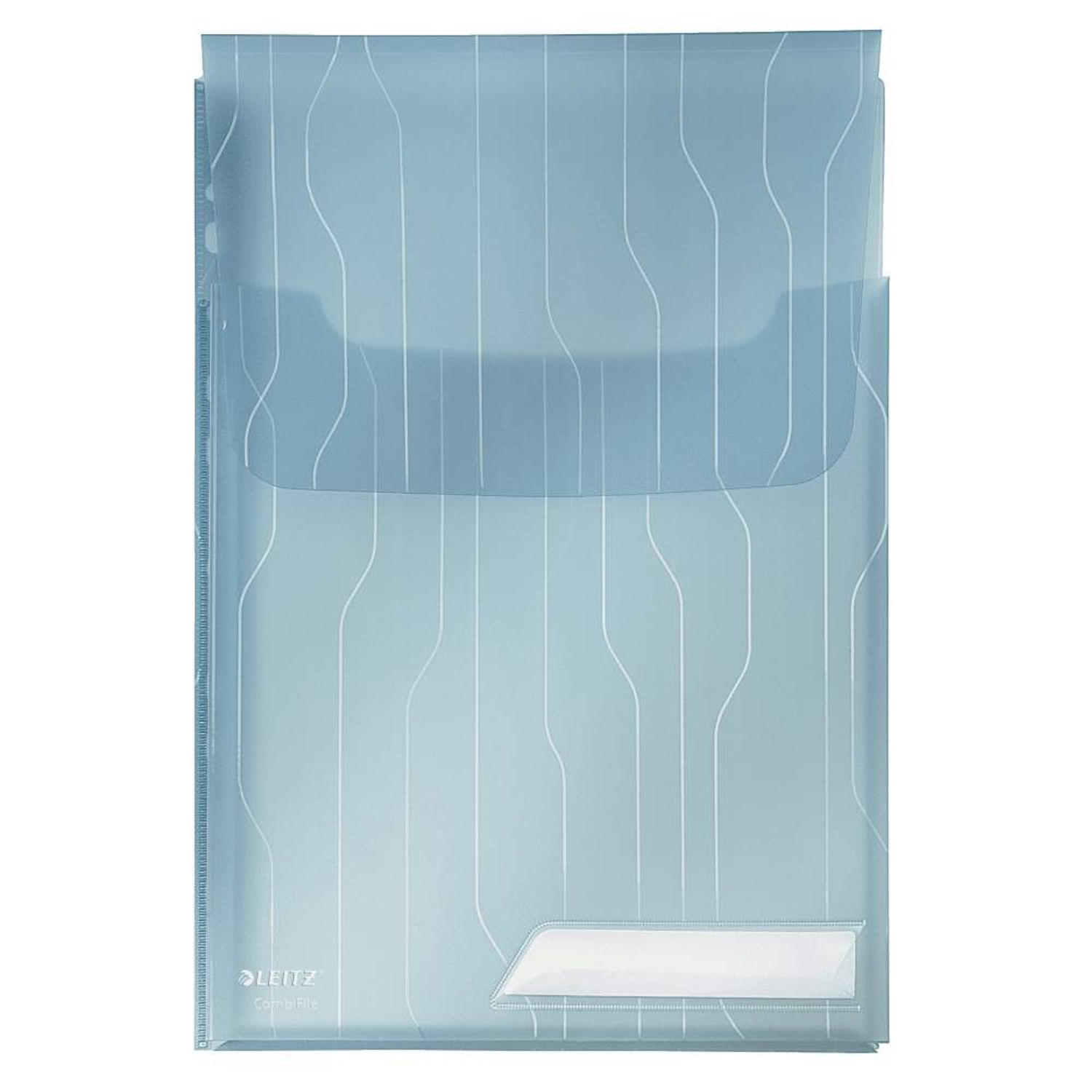Set 5 Mape CombiFile Jumbo din Plastic Leitz, 40 Coli fotografia produsului