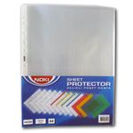 Set 100 Folii de Protectie Documente Noki A4 Cristal, 45 Microni fotografia produsului