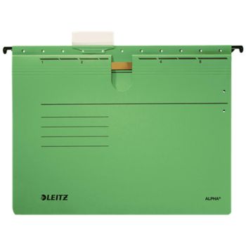 Dosar suspendabil a4 cu sina leitz alpha, verde