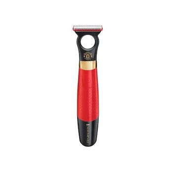 Aparat de tuns barba durablade remington manchester united,cablu de incarcare usb si adaptor ,rosu/negru
