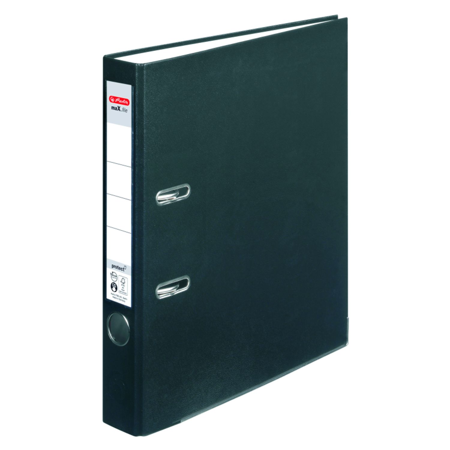 Biblioraft Herlitz A4, 5 cm, negru fotografia produsului