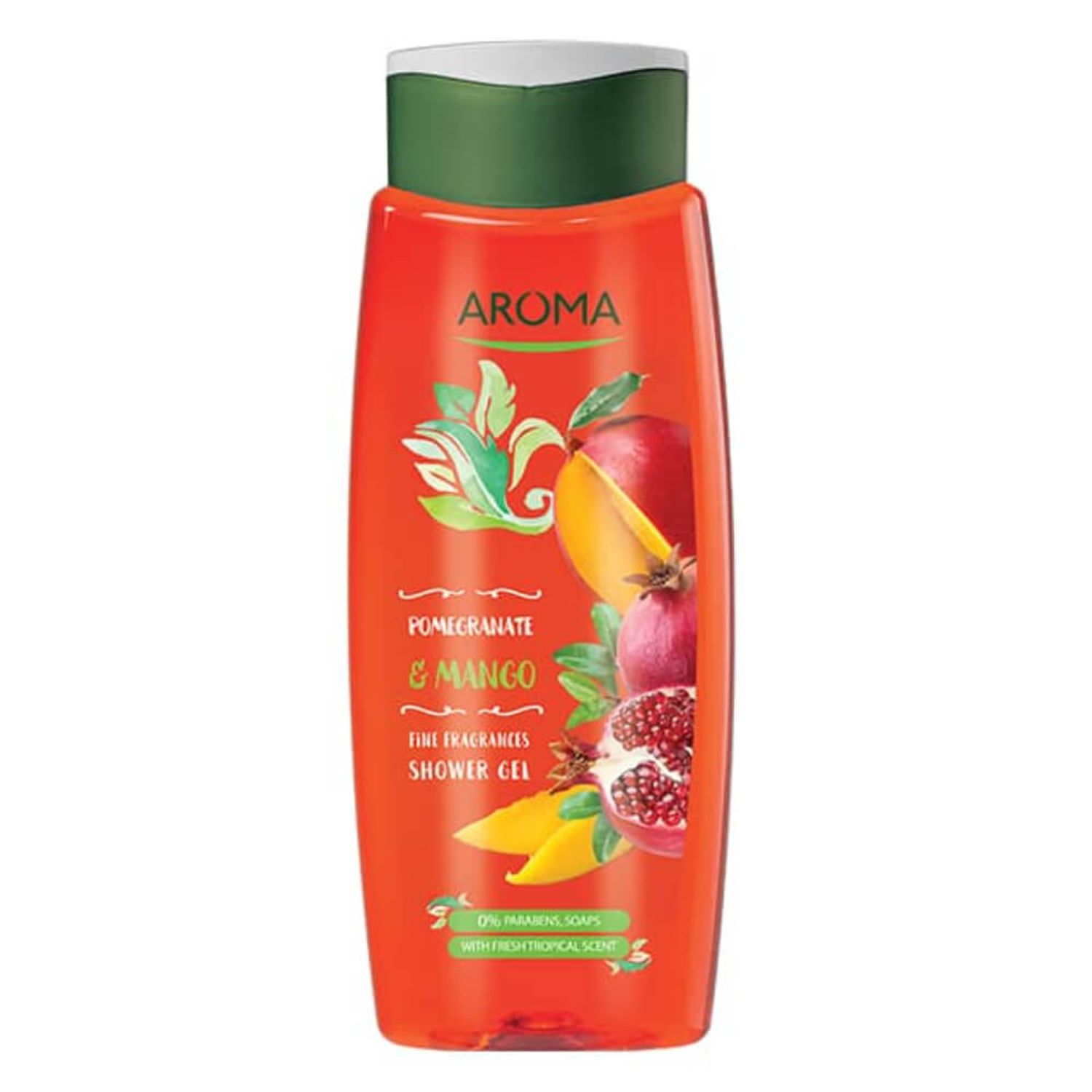 Gel de Dus AROMA Pomegranate &amp; Mango, 400 ml fotografia produsului