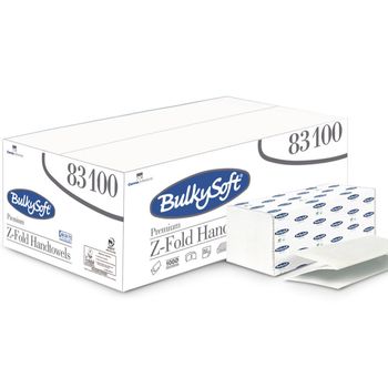 Prosoape de hartie pliate in z bulkysoft premium, 150 foi