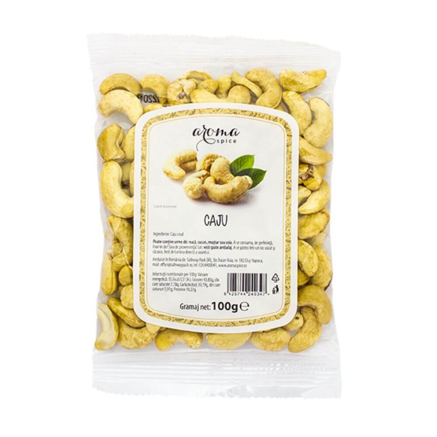 Caju Crud Aroma Spice, 12 Pachete x 100 g fotografia produsului