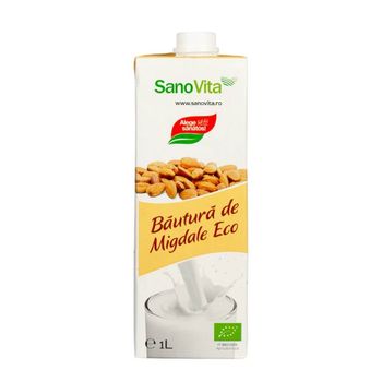 Bautura din Migdale Sano Vita Eco, 1 L elefant.ro Alimentare & Superfoods