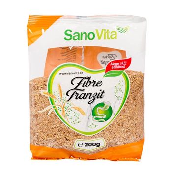 Fibre Tranzit Sano Vita, 200 g elefant.ro Alimentare & Superfoods