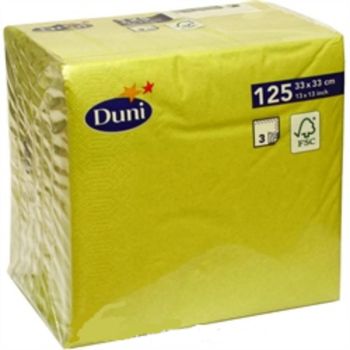 Servetele kiwi pentru masa duni, 125buc/pachet