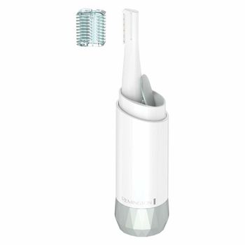 Trimmer facial remington reveal , mecanism in forma de ruj , rasucire ,alb
