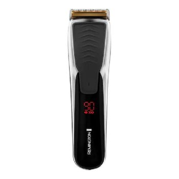 Aparat de tuns remington pro power titanium ultra , ecran led , negru/alb