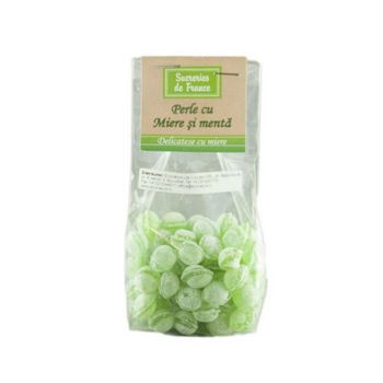 Dropsuri cu miere si menta sucreries de france, 100 g