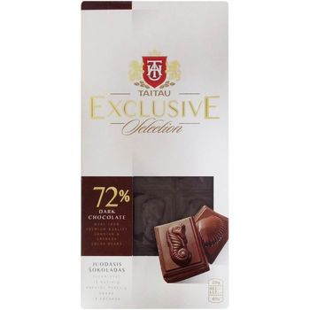 Ciocolata neagra taitau exclusive, 72% cacao