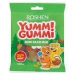 Jeleuri Roshen Yummi Gummi Mini Bear, 100g fotografia produsului