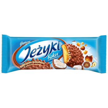 Biscuiti cu aroma de cocos jezyki, 140 g