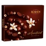 Praline de Ciocolata Neagra Roshen Assortment, cu Umplutura de Alune fotografia produsului