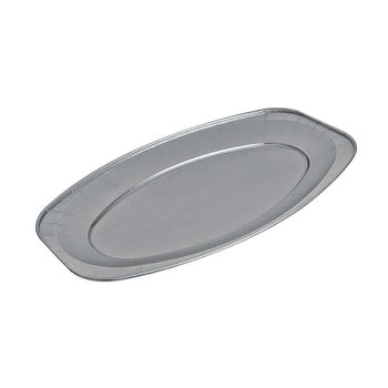 Platou oval aluminiu oti, 430x286 mm
