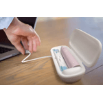 Periuta Diamondclean Philips,Functie Bluetooth,Compatibilitate Android / Ios, Culoare Roz/alb fotografia produsului View 2 S