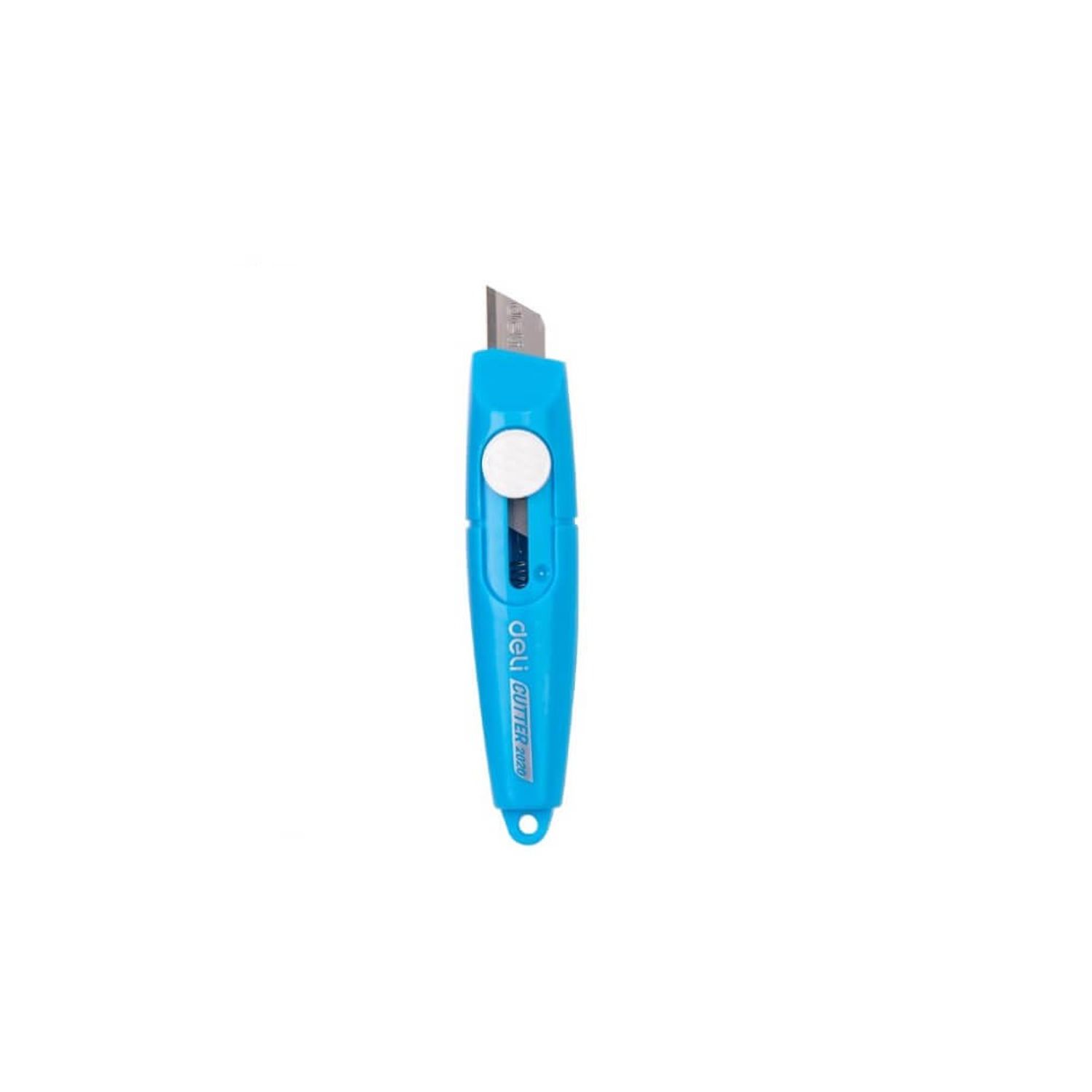 Cutter Mic Portabil cu Sina Deli Mini, Albastru fotografia produsului